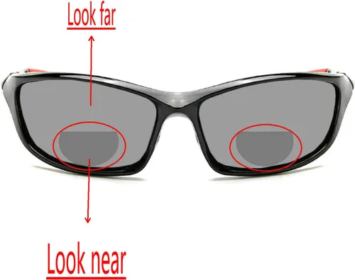 Vista 2 de Gafas de lectura bifocales para hombres y mujeres, gafas presbíopicas deportivas, transición, fotocromáticas, multifocales, lentes de sol