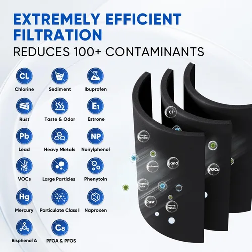 Vista 2 de PUREPLUS RWF0700AH - Filtro de agua de repuesto para Samsung HAF-CIN/EXP