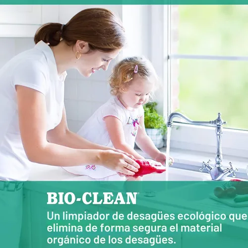 Vista 6 de Bio-clean Antiséptico antibacteriano para drenaje (2 lb)
