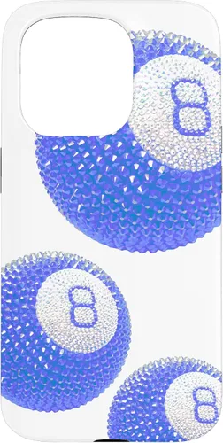Vista 14 de Lucky Disco 8 Blue Case for iPhone 17