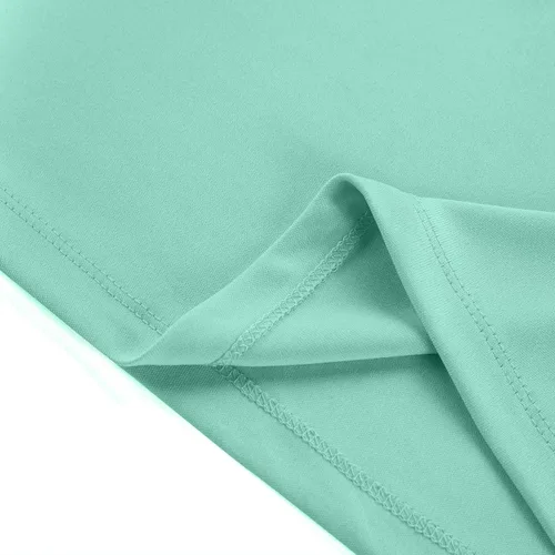 Vista 8 de Camisas de golf de manga 34 con cuello en V para mujer, absorben la humedad, camisetas de punto de rendimiento, fitness, entrenamiento, deportes