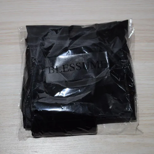 Vista 7 de BLESSUME Wizard Tarot Mantel y bolsa Cuadrado Azul Tarot Paño Negro
