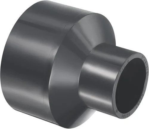 Vista 32 de PATIKIL UPVC Reductor de tubería de montaje de 1-1/2 "x 1" Socket Schedule 80, conector adaptador de acoplamiento recto, gris