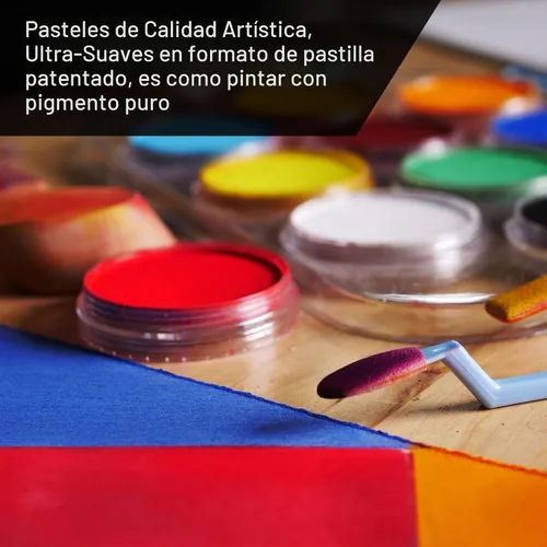 Vista 7 de Colorfin PPSTL80 - PanPastel - Set de pasteles ultra suaves de artista, pack de 80