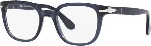 Vista 2 de Persol PO3263V - Marcos redondos para gafas graduadas, SólidoLente Demo Azul