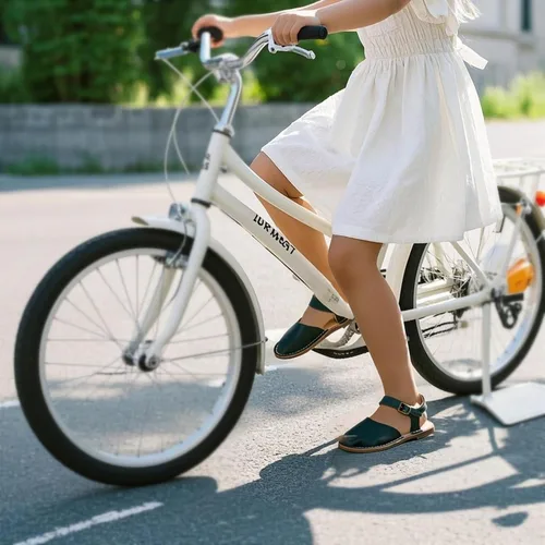 Vista 10 de THEE BRON Sandalias cómodas para niñas, zapatos para niños, sandalias rellenas