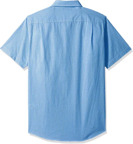 Vista 2 de Tienda Essentials Men's Slim-Fit Short-Sleeve Poplin Shirt