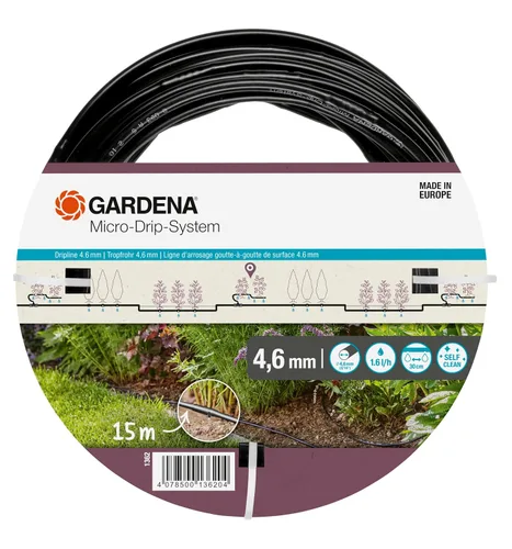Vista 8 de Gardena Set de inicio Plantado Filas Microsistema de goteo Tamaño S