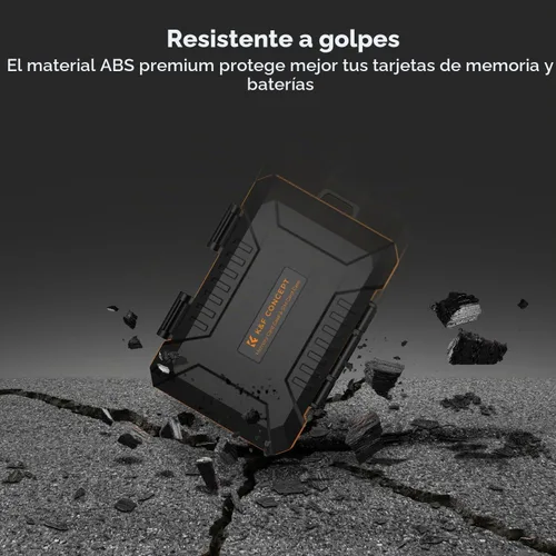 Vista 8 de K&F CONCEPT Estuche de 29 ranuras para tarjetas de memoria, estuche de transporte para tarjetas SD, CF, CFexpress, Micro SD, Nano SIM y Micro SIM