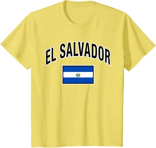 Vista 36 de Camiseta salvadoreña Orgullosa Bandera de El Salvador, Negro