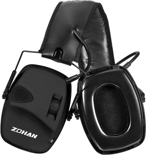 Vista 17 de ZOHAN EM054 Electronic Ear Protection for Shooting Range with Sound Amplification Noise Reduction, Ear Muffs for Gun Range