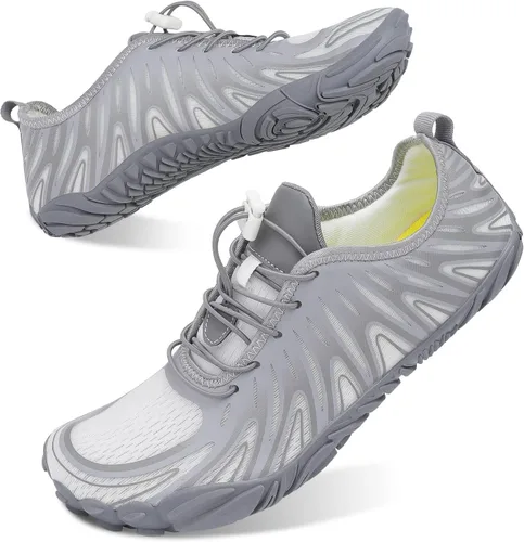 Vista 3 de Scurtain Unisex Mens Womens Athletic Hiking Water Shoes Quick Dry Barefoot Aqua Shoes Swim Shoes Beach Shoes with Drainage
