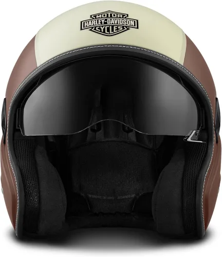 Vista 4 de Harley-Davidson Mason's Yard Sun Shield S05 3/4 Casco con visera desplegable - 98177-18VX