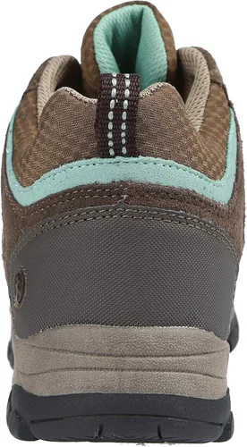 Vista 4 de Northside Womens Pioneer Mid cuero impermeable senderismo zapato