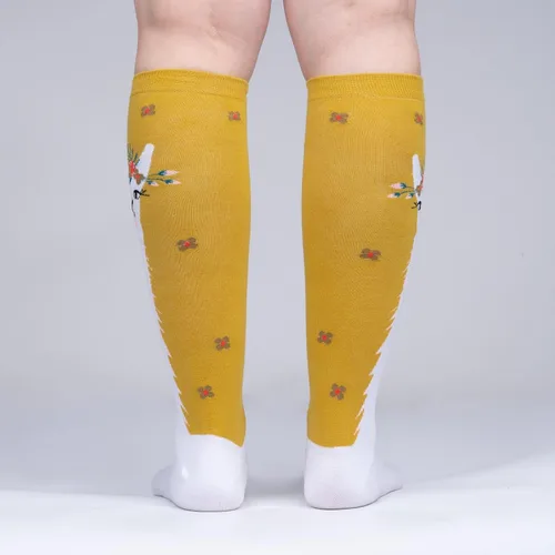 Vista 3 de Sock It To Me Calcetines hasta la rodilla divertidos para mujer