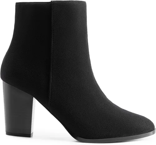 Vista 4 de DREAM PAIRS - Botines de tacón ancho con bloque para mujer