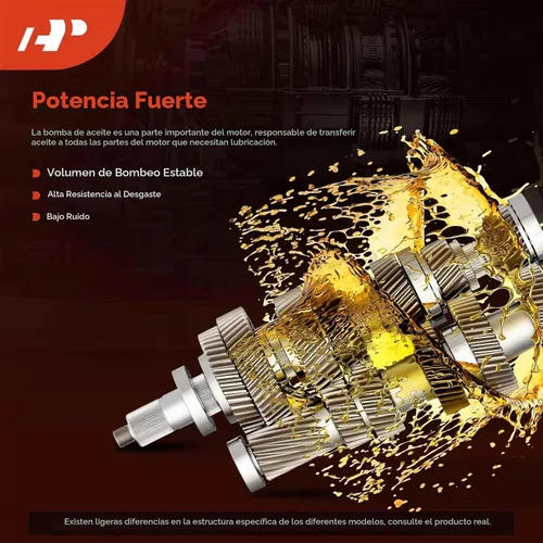 Vista 3 de A-Premium Bomba de aceite de motor compatible con [1.5L 1.6L L4] Hyundai Accent 1996-1997/2006-2011, Rio 2006-2011, Rio5 2006-2011