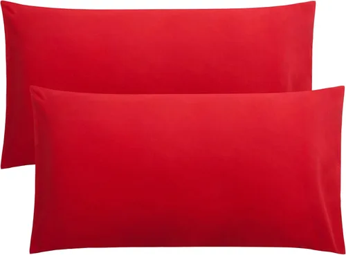 Vista 82 de FLXXIE Fundas de almohada de microfibra tamaño estándar, fundas de almohada suaves con cierre de sobre, fundas de almohada resistentes a arrugas