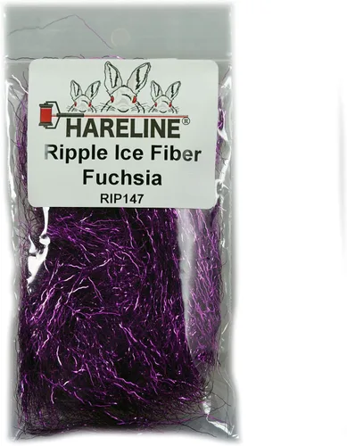 Vista 20 de Hareline Fibra de hielo Dubbin Ripple UV PEARL