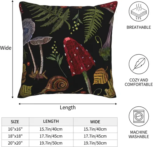 Vista 4 de Fundas de almohada de sol y luna de 18 x 18 pulgadas, suaves, bohemias, exóticas, color negro y blanco, fundas de almohada para sofá, silla Color: 14