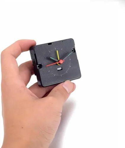 Vista 4 de SaiDian 1 unids cuarzo reloj despertador movimiento reloj reemplazo mecanismo reparación piezas DIY 588-08 con hora/minuto/segundo manos