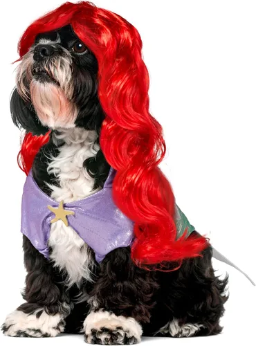 Vista 2 de Rubie's Disney: Disfraz de princesa para mascotas., Ariel, S