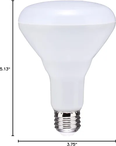 Vista 2 de Satco Bombilla LED de inundación BR30 39628-8.5BR30/LED/827/120V/48PK BR30