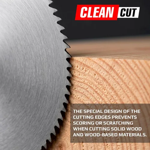 Vista 4 de Hoja de sierra circular de 3 pulgadas para madera, madera contrachapada, laminado, paneles de yeso, plástico – Hoja de sierra circular de corte
