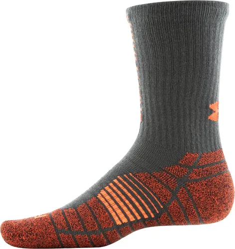 Vista 3 de Under Armour Calcetines altos para hombre 3 pares