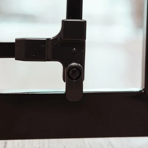 Vista 9 de Carlson - Puerta extra alta para mascotas con puerta pequeña para mascotas, para aberturas de 29 a 39 pulgadas de ancho, incluye kit de extensión