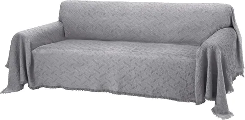 Vista 12 de RHF - Funda de sofá de diseños geométricos, para sofá de 3 cojines, ideal para sala de estar y como protectores de sofá para perros