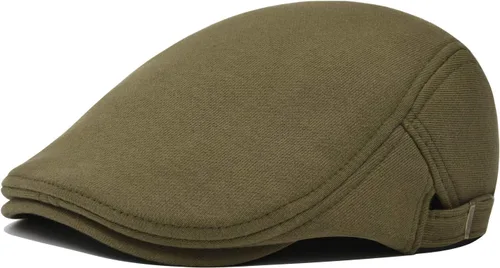 Vista 48 de VOBOOM Hombres Newsboy Cap Algodón Flat Ivy Gatsby Driving Hat