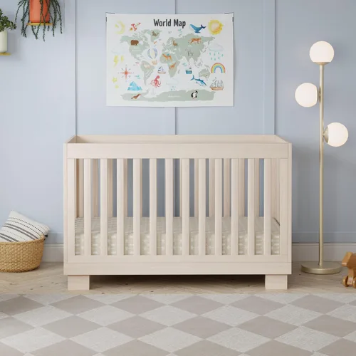 Vista 2 de Babyletto Modo Cuna convertible 3 en 1, color natural lavado