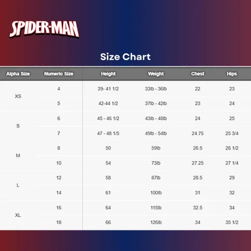 Vista 7 de Marvel Pijama de Spiderman para niños, disfraz de Spiderman con capucha de Miles Morales o para dormir con cremallera frontal, tallas 4-10