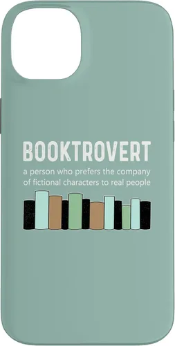 Vista 15 de Booktrovert Book Lover Book Worm Reading Nerd Bookshelf Case for iPhone 17