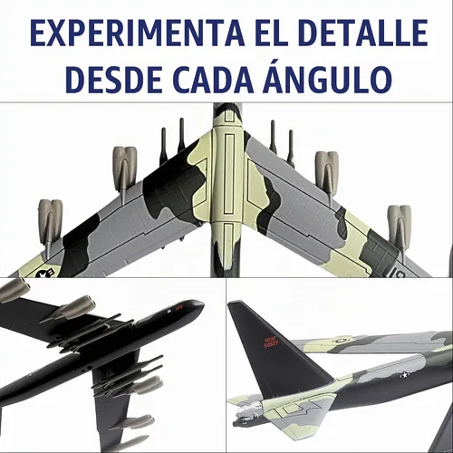 Vista 10 de Daron Worldwide Trading B-52 Stratofortress Vehículo (Escala 1:300)