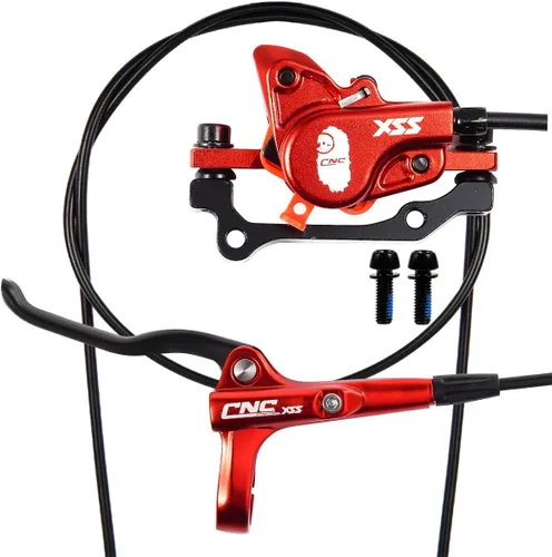 Vista 8 de CNC MTB Juego de Frenos de Disco Hidráulicos, Frenos de Disco Hidráulicos para Bicicleta de Montaña CNC Derecha Delantero 800mm Izquierda Trasero