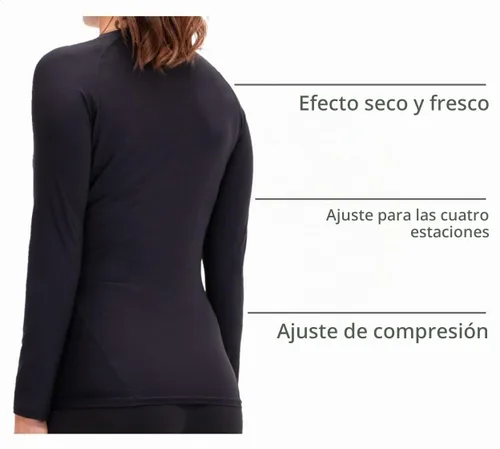 Vista 4 de DEVOPS Paquete de 3 camisetas de manga larga para mujer, camisetas de (3 unidades) Negro/Negro/Negro