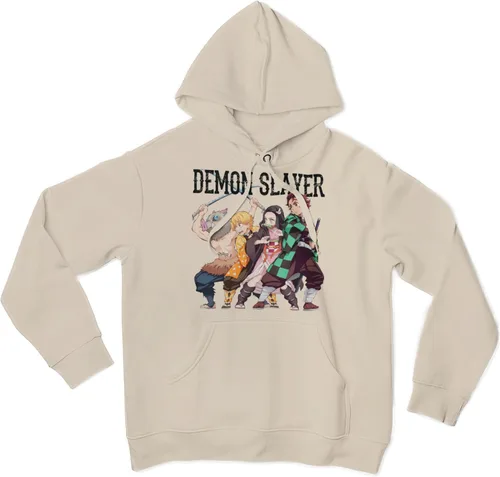 Vista 2 de Demon Slayer Kimetsu no Yaiba Slay Squad - Sudaderas con capucha para hombre y mujer