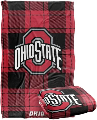 Vista 109 de LOGOVISION St John's University Campus Plaid Spirit Silky Touch Manta súper suave 36 x 58 pulgadas
