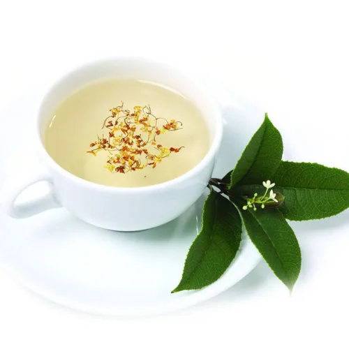 Vista 2 de GOARTEA 250g / 8.8oz Natural Dulce Osmanthus Flor Té Fragante Osmanthus Flor Herbaria Seca Brotes