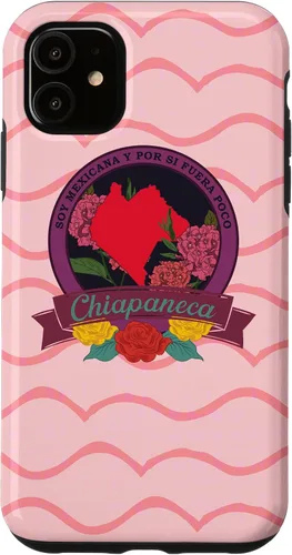 Vista 5 de iPhone 15 Soy Mexicana y por si fuera poco Chiapaneca Chiapas Mexico Case