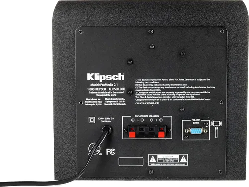 Vista 7 de Klipsch ProMedia THX computadora certificada, Negro