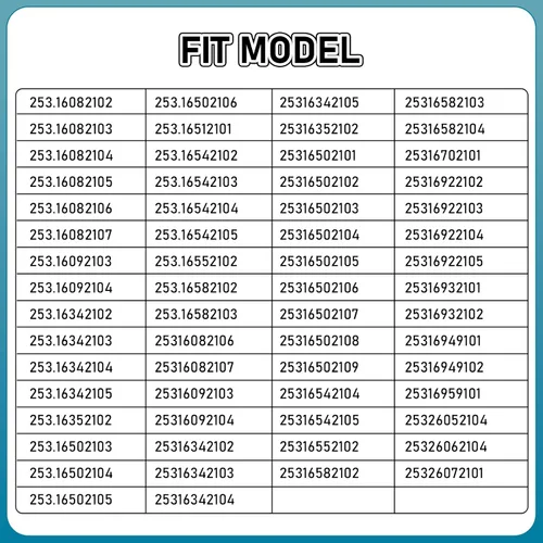 Vista 4 de 216702900 Llaves de puerta de congelador de metal, compatibles con Frigidaire, Kenmore, GE, reemplaza AP4071414 PS2061565 AP2113733 AP4301346