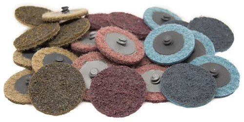 Vista 6 de Benchmark Abrasives Discos de lijado de 2 pulgadas, discos de acondicionamiento de superficie de nailon de cambio rápido, disco de lijado