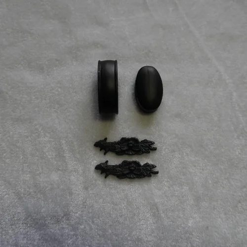 Vista 28 de Espada samurái japonesa KOSHIRAE – Fuchi Kashira Menuki 01-77