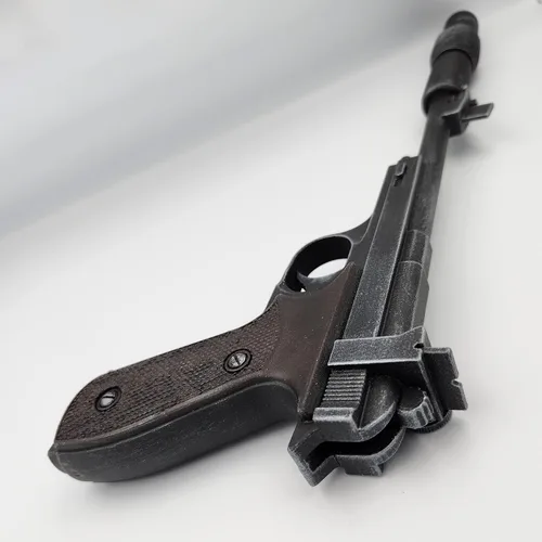 Vista 4 de Princess Leia Blaster - Prop Cosplay hecho a mano