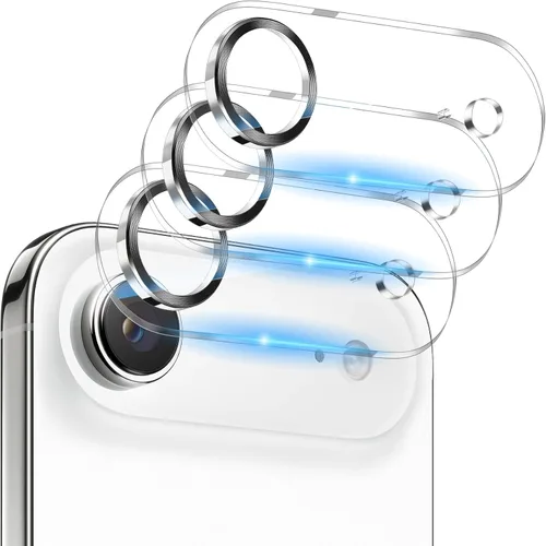 Vista 123 de Dengduoduo Paquete de 3 protectores de lente de cámara de vidrio templado para iPhone 15 de 6.1 pulgadas y para iPhone 15 Plus de 6.7 pulgadas