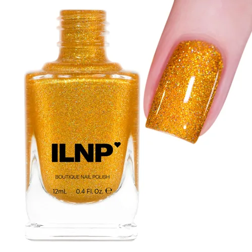 Vista 24 de ILNP 1UP - Esmalte de uñas holográfico, manicura resistente al desprendimiento, laca de uñas de larga duración, acabado suave y brillante,