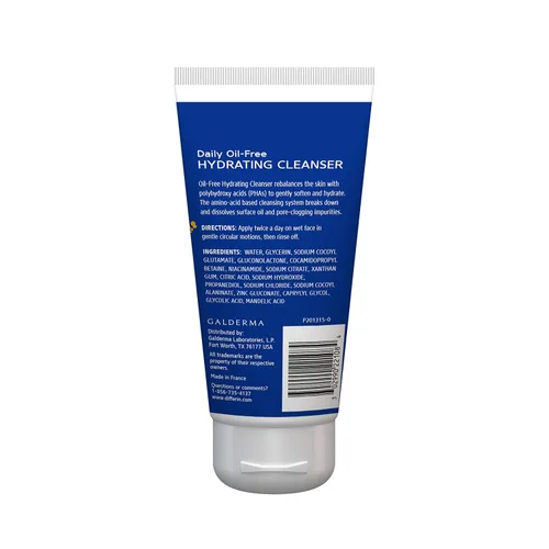 Vista 5 de Differin Limpiador facial, lavado facial hidratante diario sin aceite por los fabricantes de Differin Gel, cuidado suave de la piel para pieles